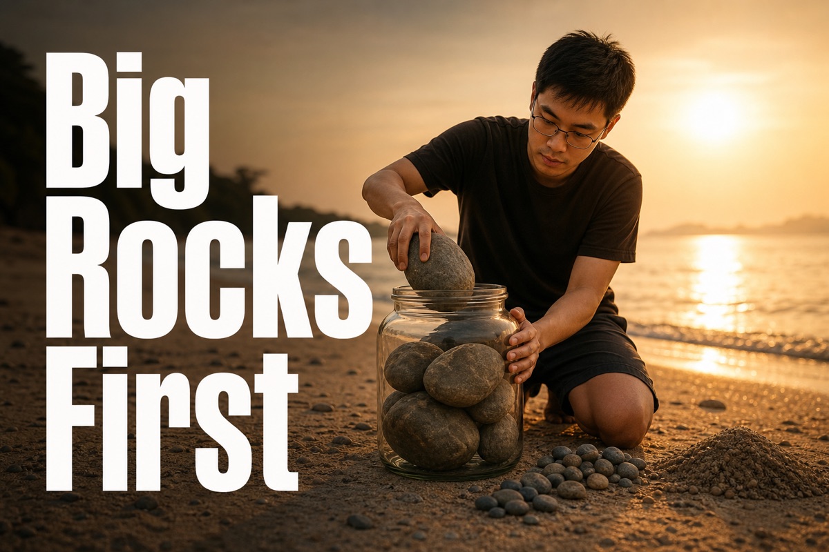 Content Development — Big Rocks, the Jar and the LO as Heartbeat
