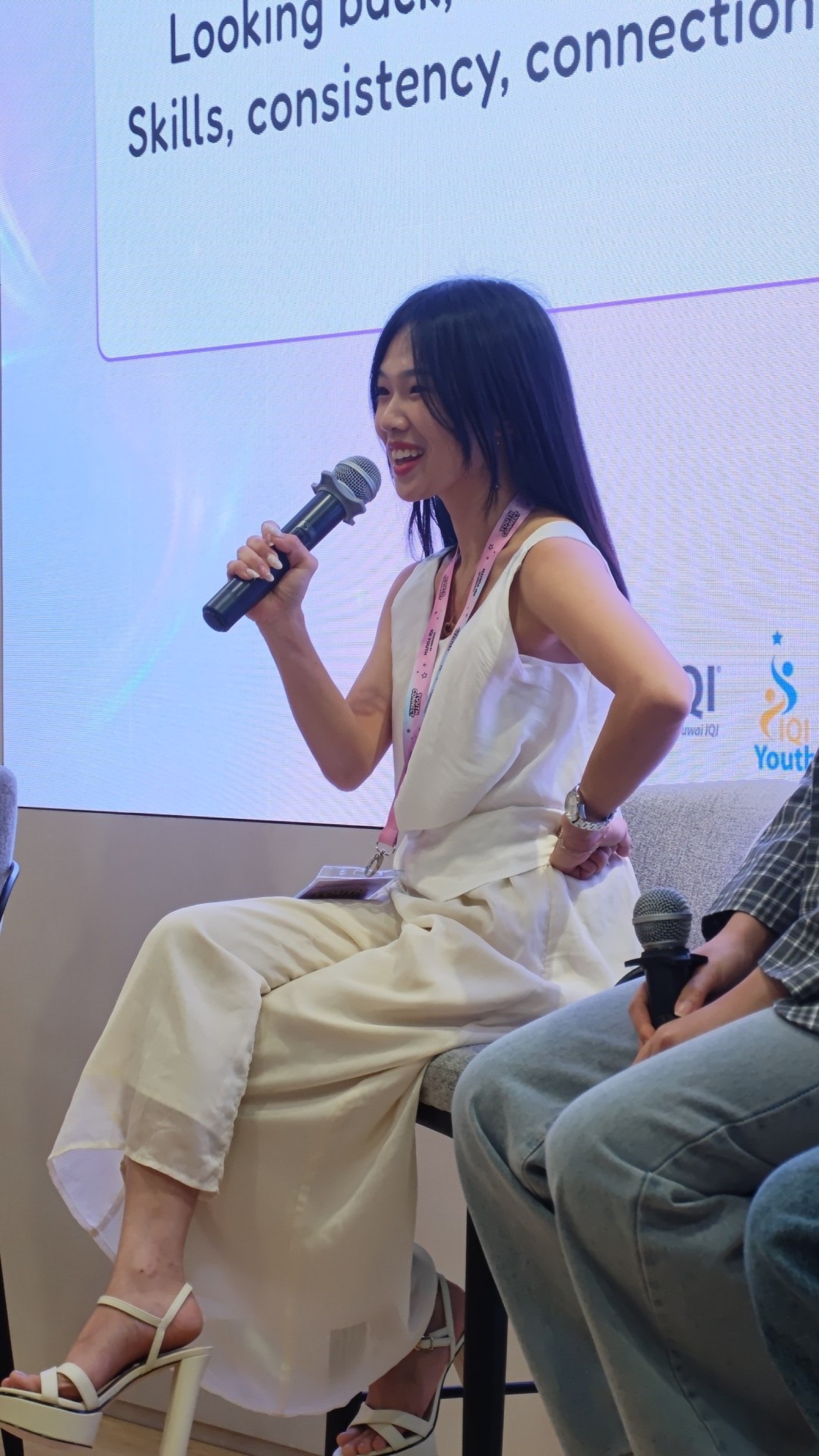 LeAnn Lai revealing that teaching is the skill that helped her grow the most
